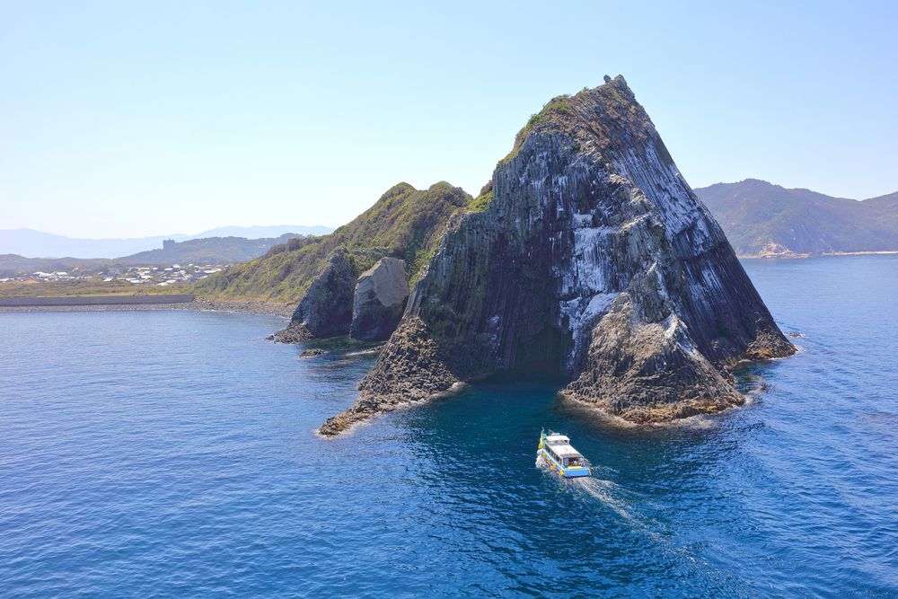 芥屋の大門遊覧船駐車場と船乗り場の場所・地図福岡県糸島市福岡タウン情報