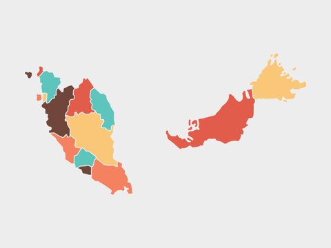 マレーシア 地図 bilder – Bla