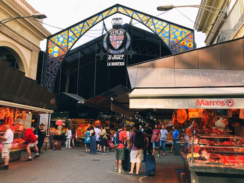 バルセロナ ボケリア市場サン ジョセップ市場写真素材6233561-