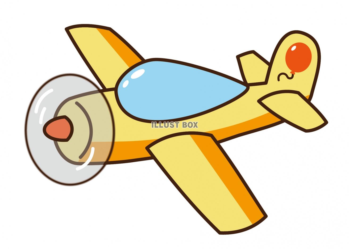 飛行機のイラスト・無料素材
