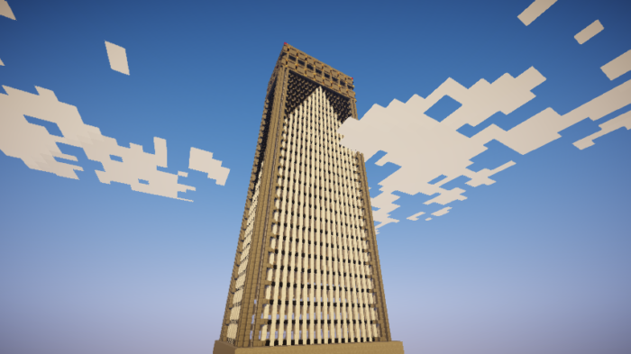 建築勢必見！巨大建築を自力で作る方法を紹介します！- 百貨店 建築講座- マイクラ家図鑑