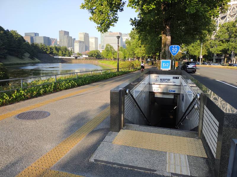 東京メトロ有楽町線 桜田門駅北柏仮乗降場