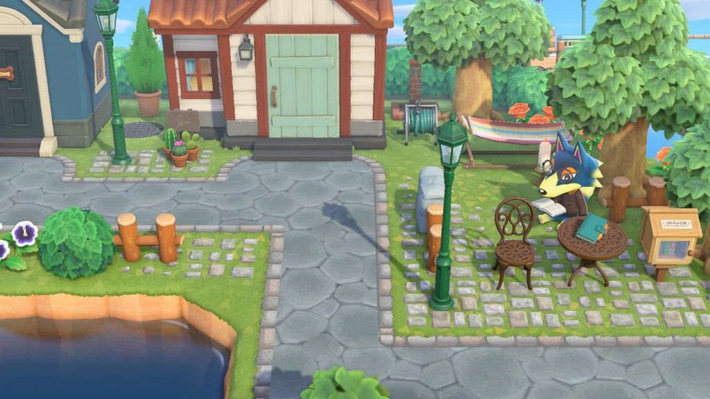 配布 点字ブロック、止まれ、落書き : あつまれどうぶつの森