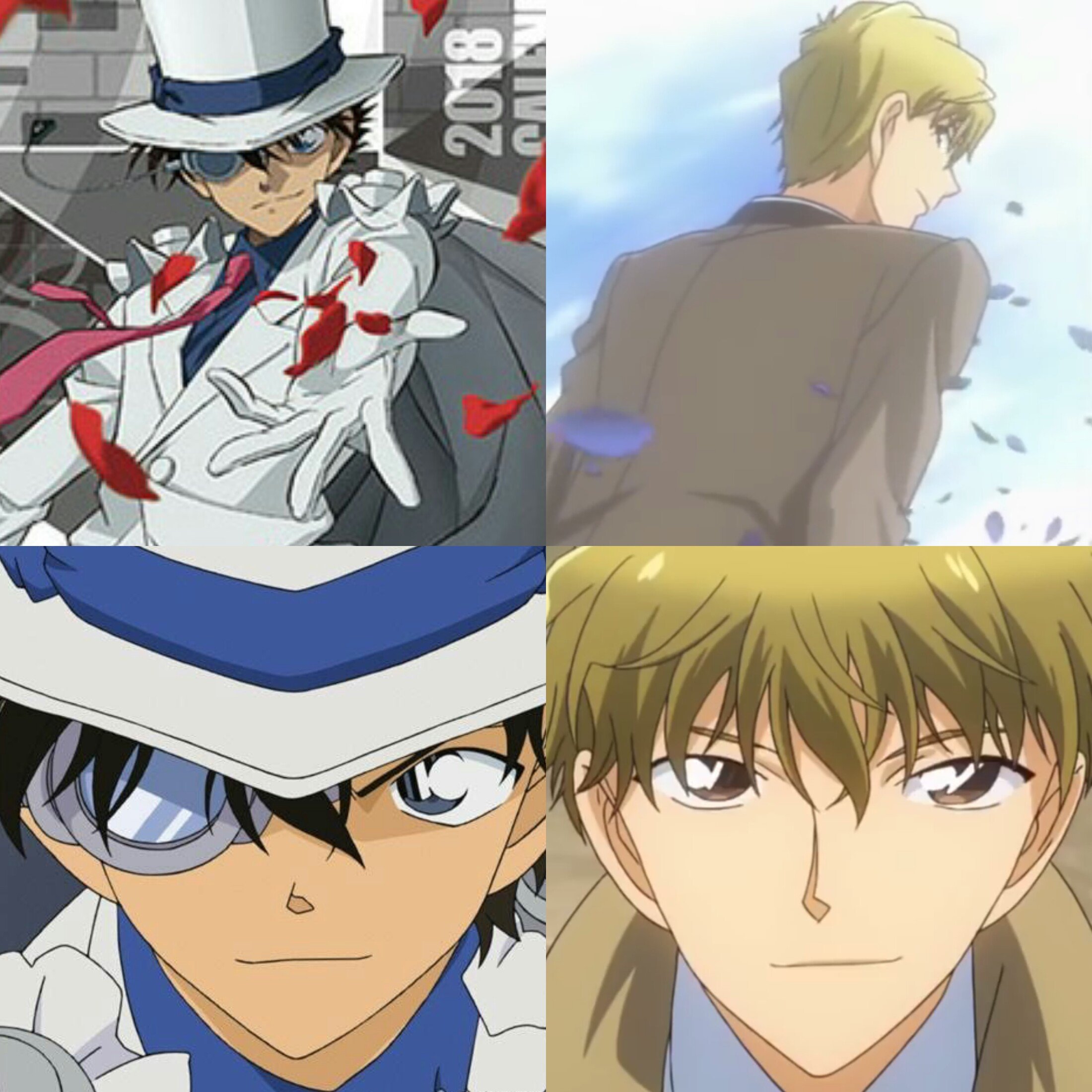 怪盗キッドと白馬探のライバル関係についてTikTok