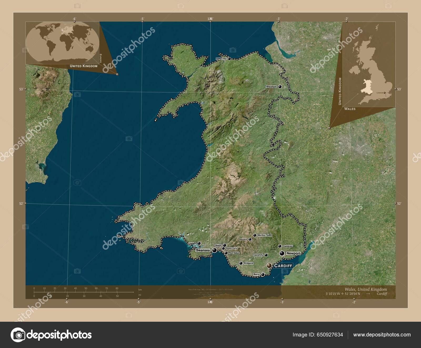 ジョン・スピード - ウェールズ