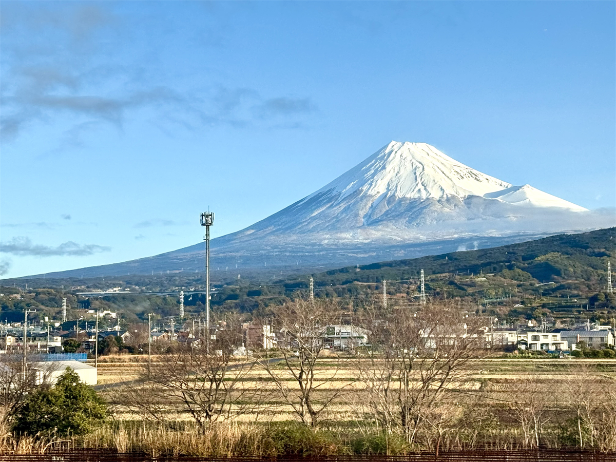 新幹線からの富士山の眺め。Mt.FUJI View Spot!富士山chafuka