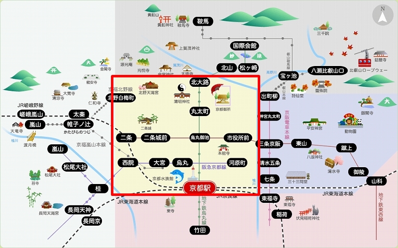 京都を巡って開運招福を祈願「都七福神めぐり」 - 京都アンテナショップ丸竹夷