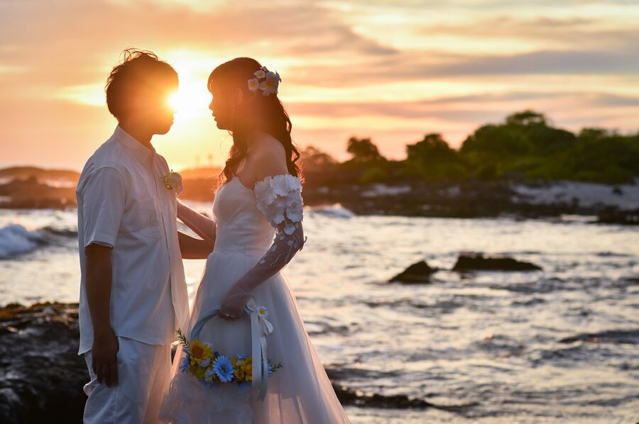 ハワイウェディングフォトツアー＊サンセット撮影のご紹介！BLOG公式 CHEERS WEDDING チアーズウェディング ハワイ
