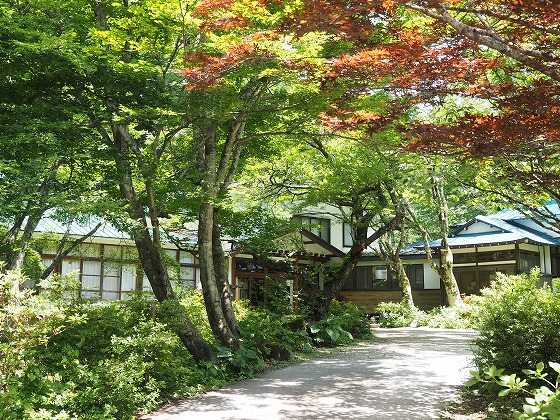 吹上温泉 峯雲閣 日帰り入浴記「天然の滝つぼを利用した大露天風呂」 - 大露天風呂の日記