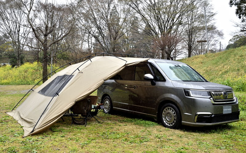 ホンダ・ステップワゴンは外遊びグルマの永世定番になる！試乗記BE-PAL キャンプ、アウトドア、自然派生活の情報源ビーパル