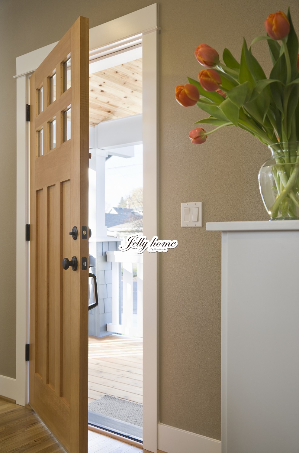 中央区月島で内開きだったマンションの玄関ドアを外開きで交換マンション玄関ドア専科