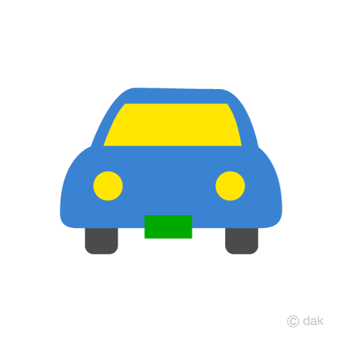 自動車 正面 黒イラスト素材5949608- フォトライブラリ