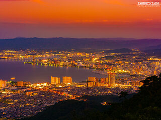 比叡山ドライブウェイ 四明嶽駐車場 の夜景 京都府 の情報ウォーカープラス