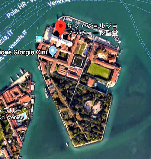 イタリア2日目🇮🇹 サンジョルジョマッジョーレ教会 サンタマリアデッラサルーテ聖堂ジョジョの奇妙な冒険聖地巡礼✨本当にジョジョで観たのと一緒🥺!!特に2枚目の角度!! どちらの教会も、船でしか行けません⛴本数は結構あるのでそんなに待たずに行けました