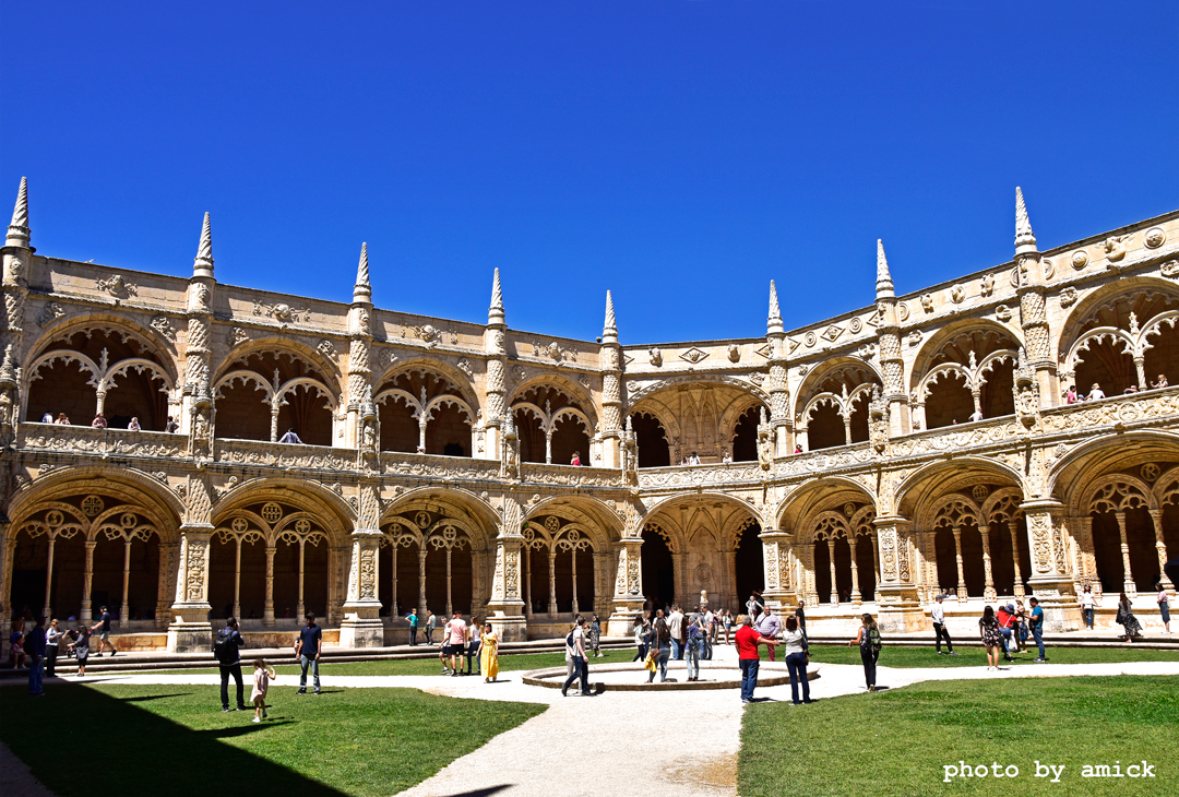 ベレンの塔の頂上から大航海時代の風景を想像しながら、テージョ川を眺める-ポルトガル旅行記52