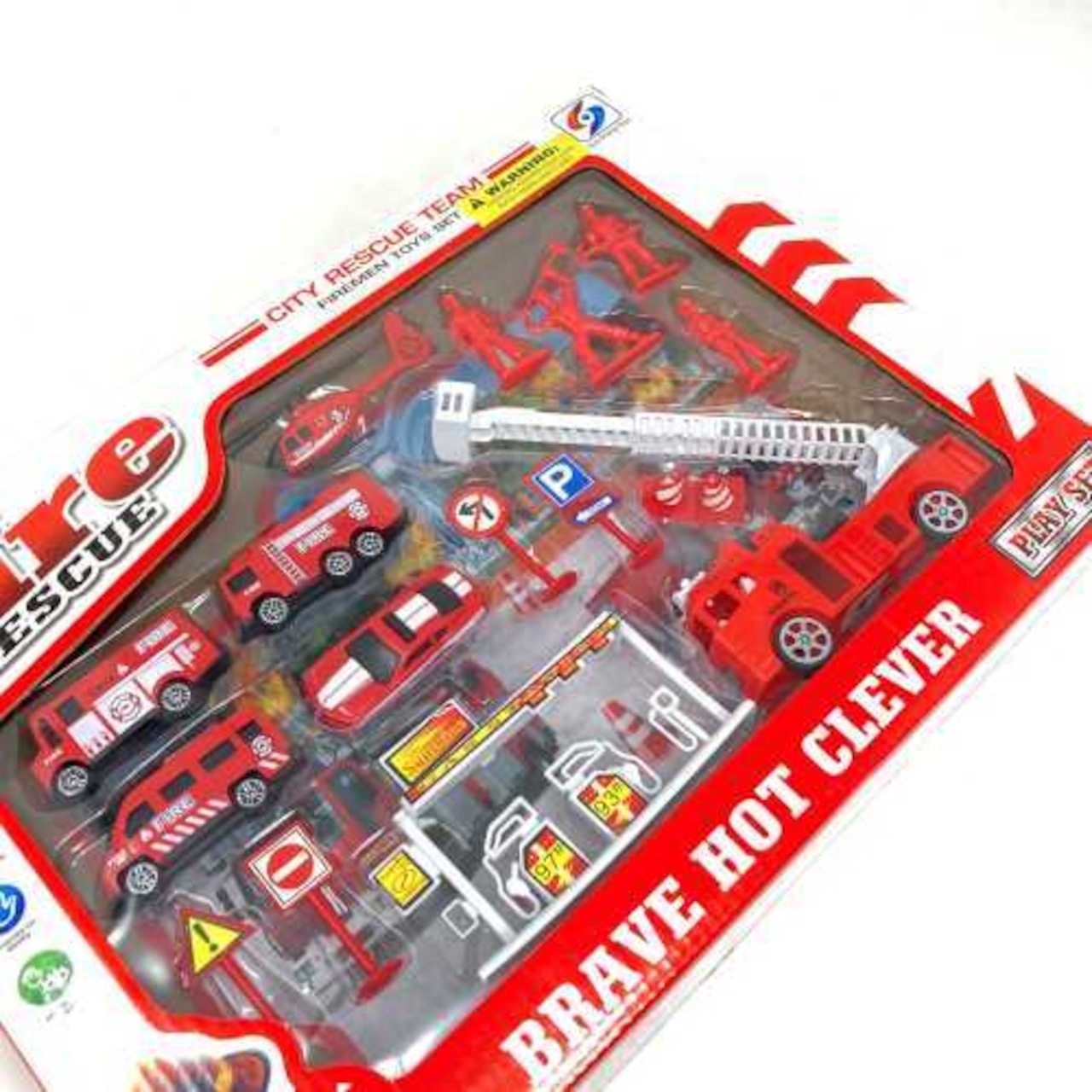 アメリカ マイスト社製MAISTO社 消防車3種 3台セット売り