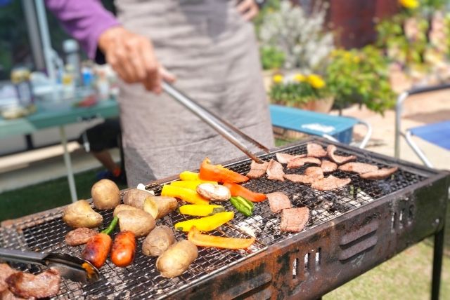 自然に囲まれたプチキャンプ場のようなお庭 新潟市Ｋ様邸 -