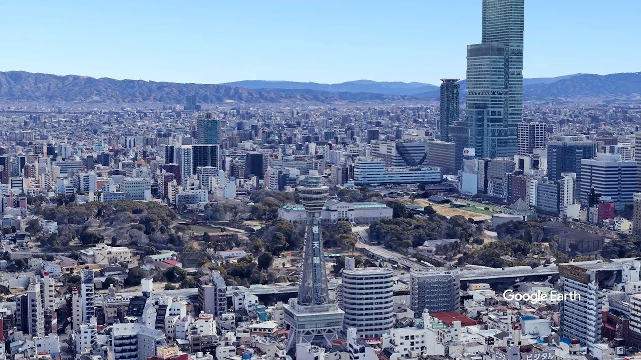 通天閣が2つ撮れる「TWO天閣」、新世界の新名物に - あべの経済新聞