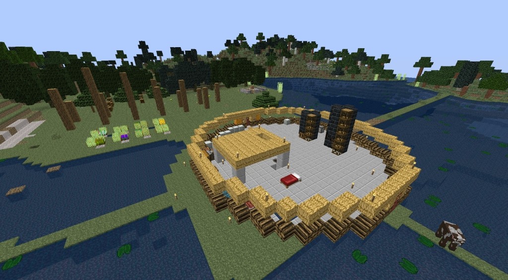 マイクラ攻略日記 3 拠点を建築する 1.17