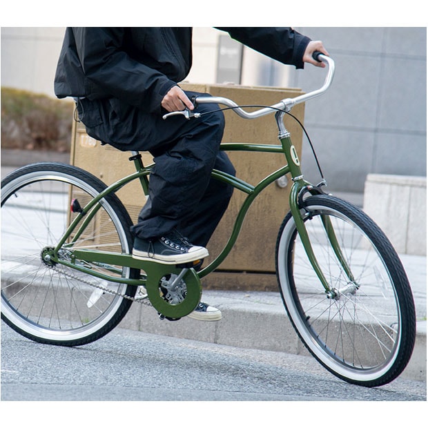 再値下 ビーチクルーザー 自転車 ２６インチ