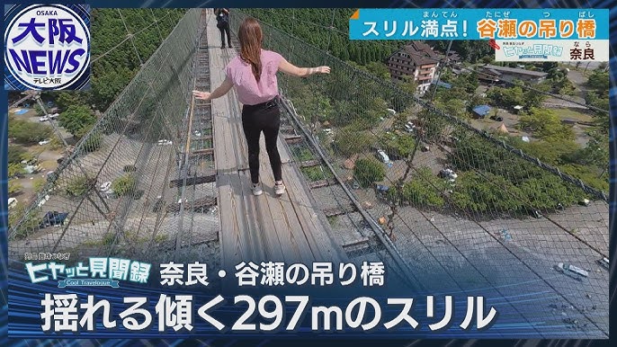 マイクロツーリズム奈良県版 日本一広い村の日本一長い生活用つり橋を渡る 奈良県 十津川村