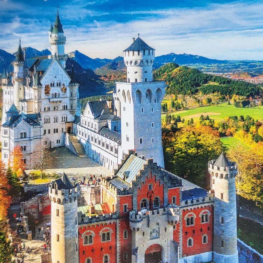 ドイツ ミュンヘン 近くの観光地 ノイシュバンシュタイン城