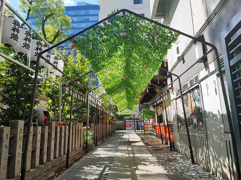 露天神社お初天神大阪市北区大阪の神前式