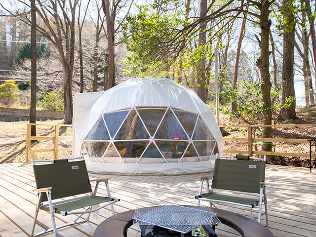グランピング施設「GRAX PREMIUM CAMP