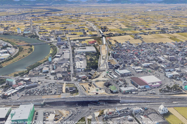 岡山市の渋滞スポット「大樋橋西交差点」８月に交通切り替え 岡山児島線から国道２号合流改善へ 岡山OHK 岡山放送