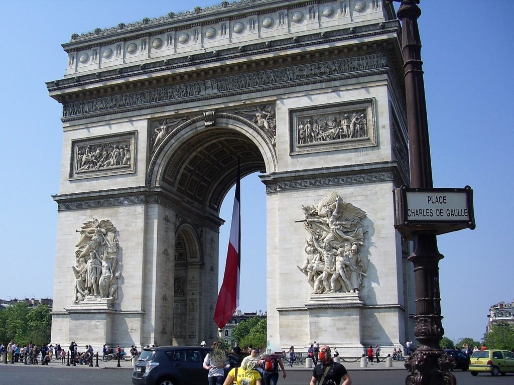 パリ・エトワール凱旋門 Arc de triomphe