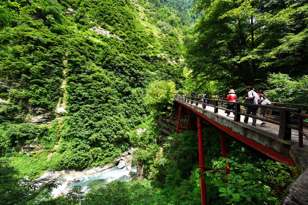 黒部渓谷＜下ノ廊下＞