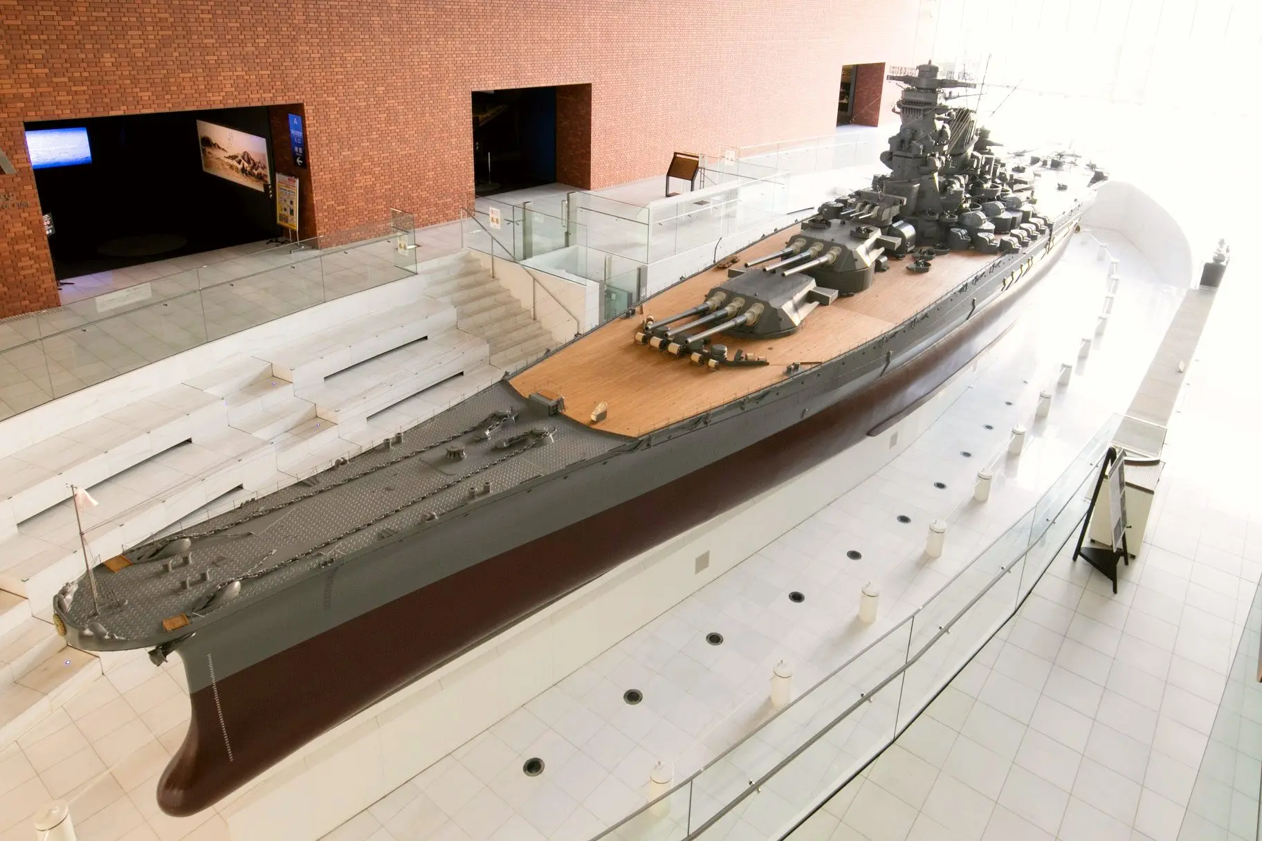 10分の1戦艦「大和」 - 大和ミュージアム 呉市海事歴史科学館