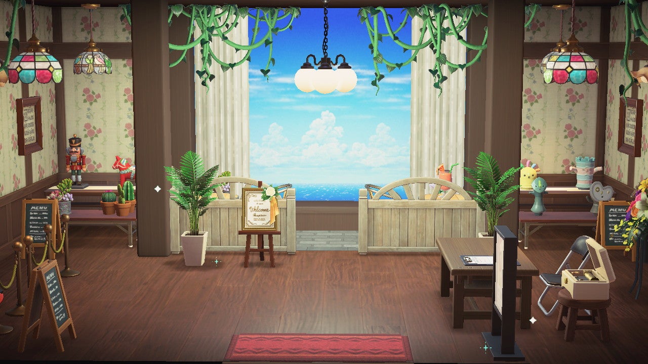 あつ森の話 ハピパラを楽しむ！⑤ カフェのレイアウト『ハウスデザイン三協』スタッフのブログ 株式会社三協誠意と技術の家づくり