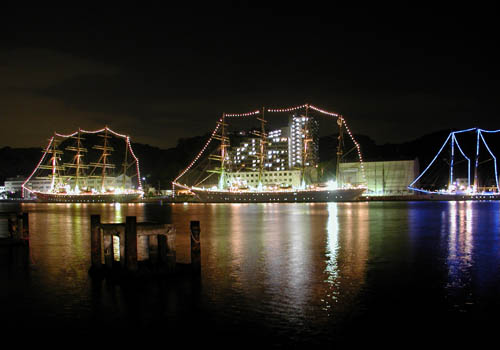 横須賀市夏深浦湾の夜景 の写真素材42611050- PIXTA