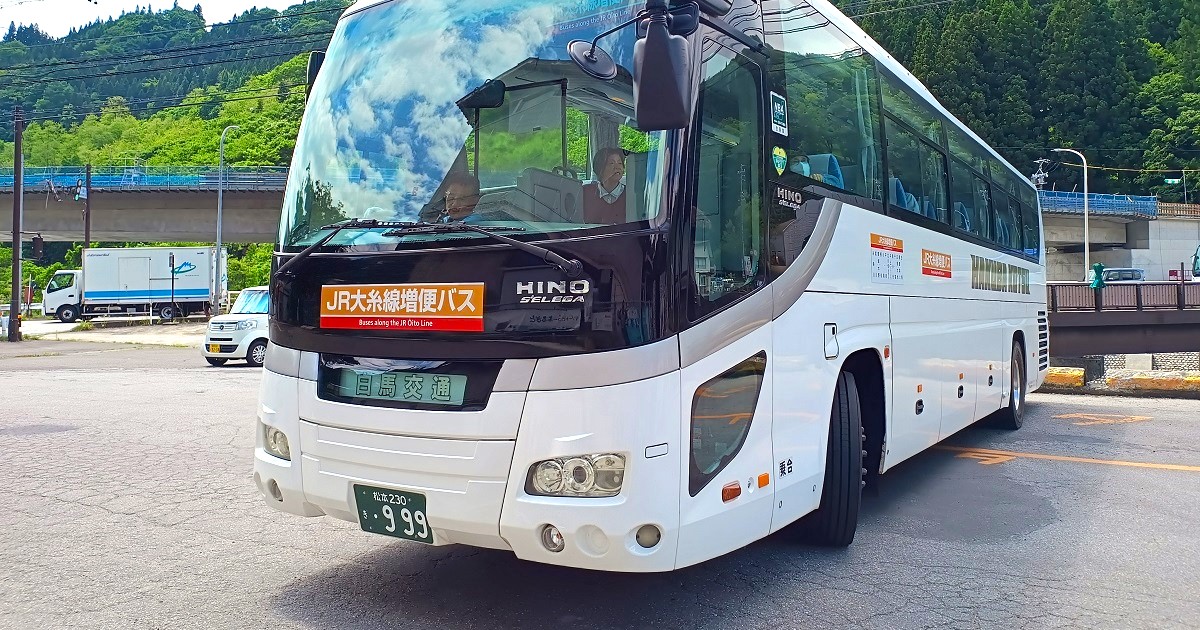 大糸線の路線図・地図 - ジョルダン