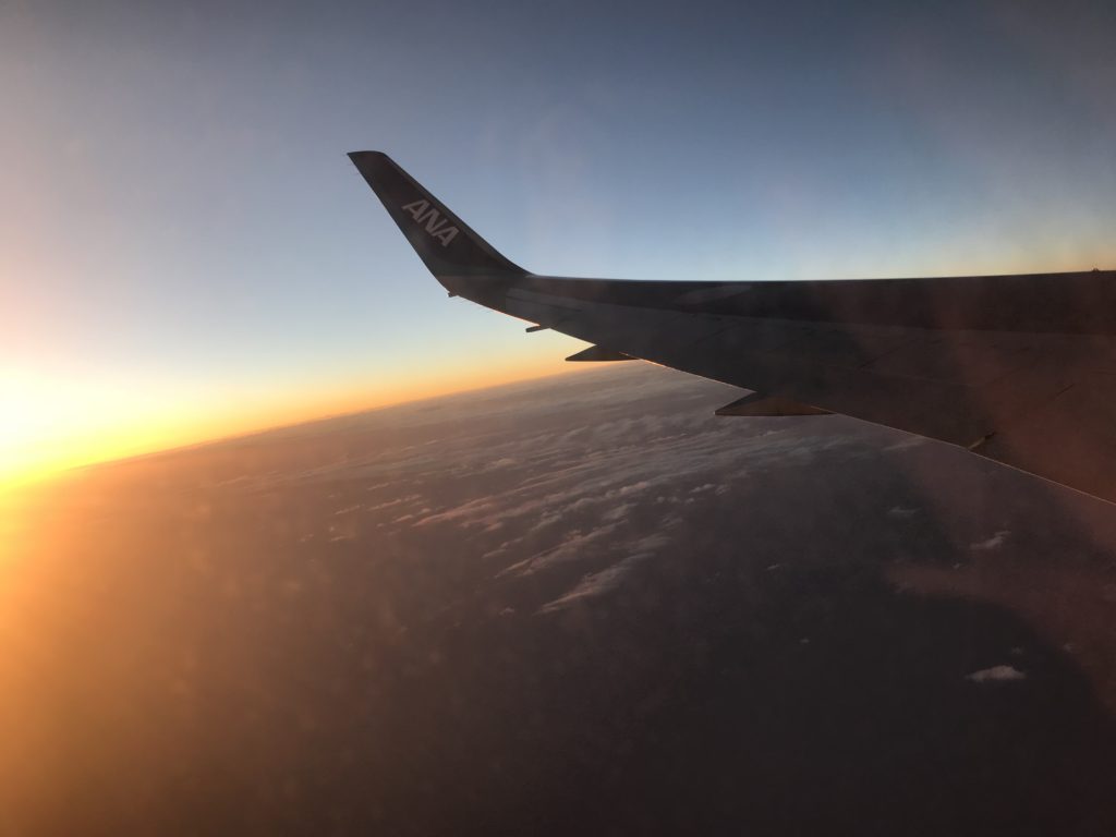 飛行機から見た景色yahiro