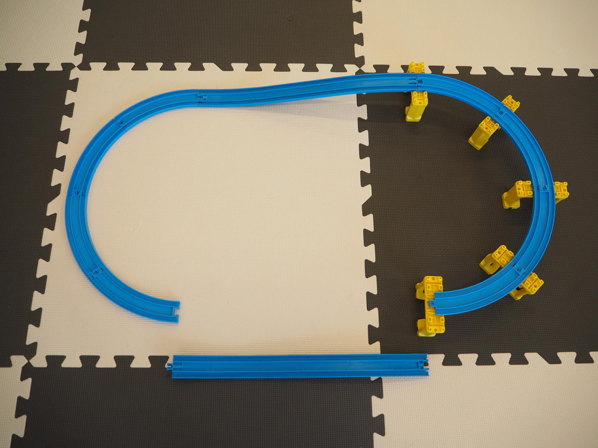 ぐるぐるタワーのジェットコースター風レイアウトの作り方 プラレールplarail layout