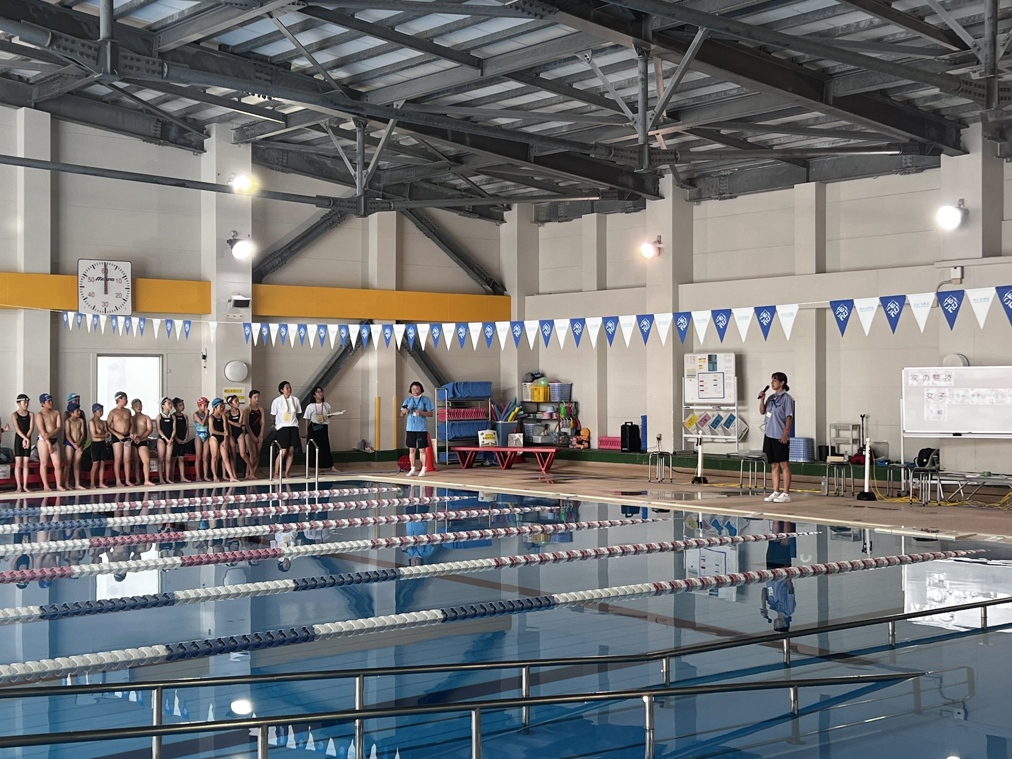 こもれび山崎温水プール 導入事例 - プールヤマハ発動機