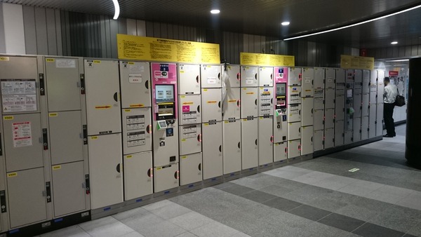 渋谷駅 ハチ公近くのコインロッカーシブレポ