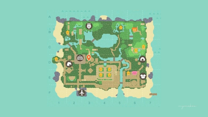 あつ森🎈島紹介 マイデザ不使用の島をお散歩・Island introduction～animal crossing ～