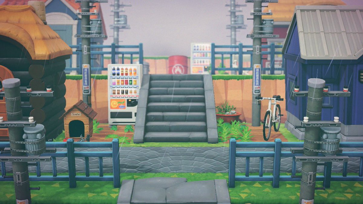 あつ森 海外勢による和風レトロな街並みレイアウトがエモすぎる! - あつ森まとめ速報