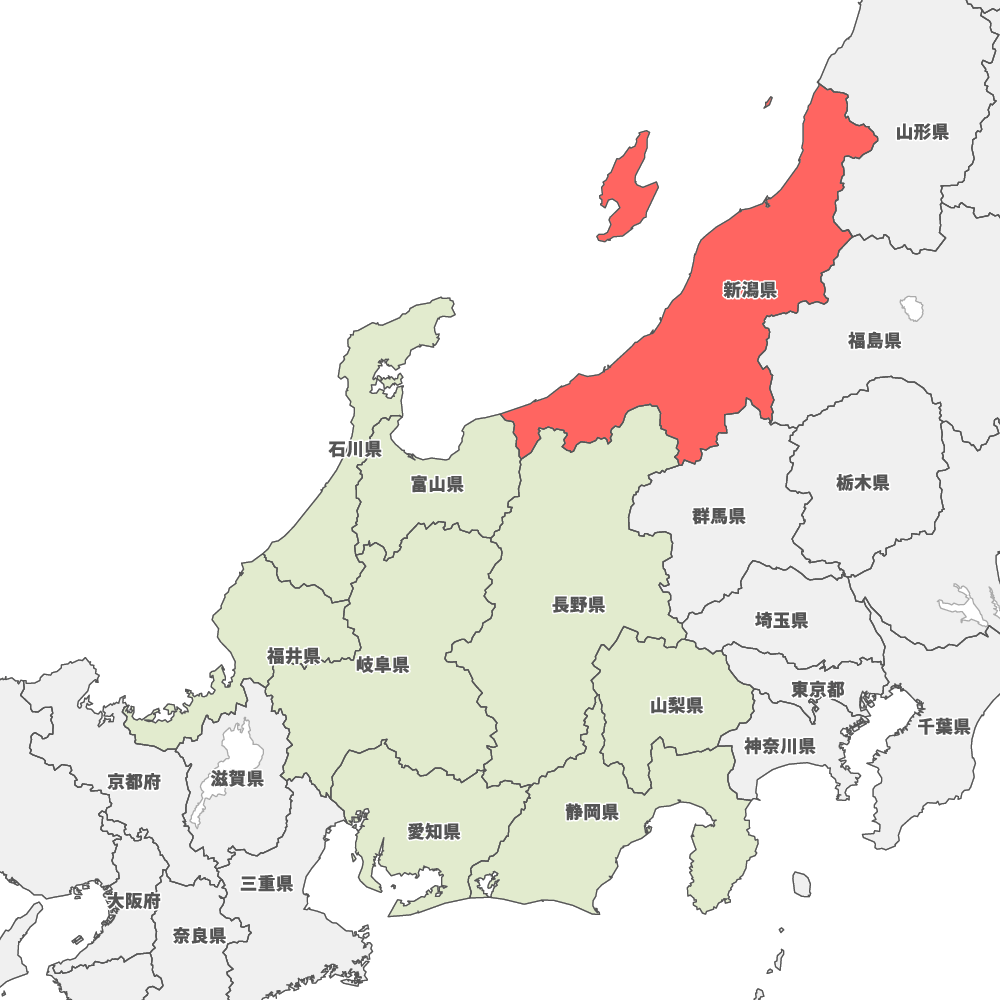 新潟県地図 日本列島のイラスト素材38160932- PIXTA