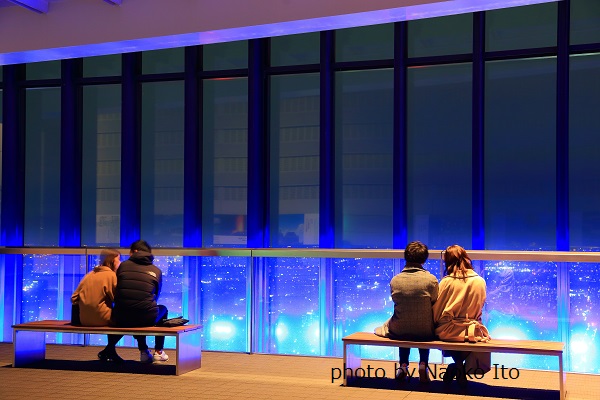 Sonoligo ソノリゴミッドランドスクエア：屋外展望台スカイプロムナード入場