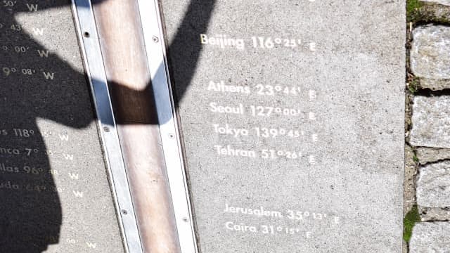 各国の標準時と時差教科の学習