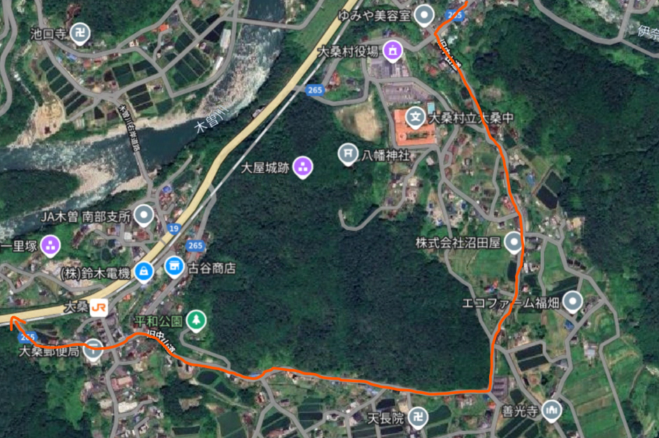 木曽五木：中部森林管理局