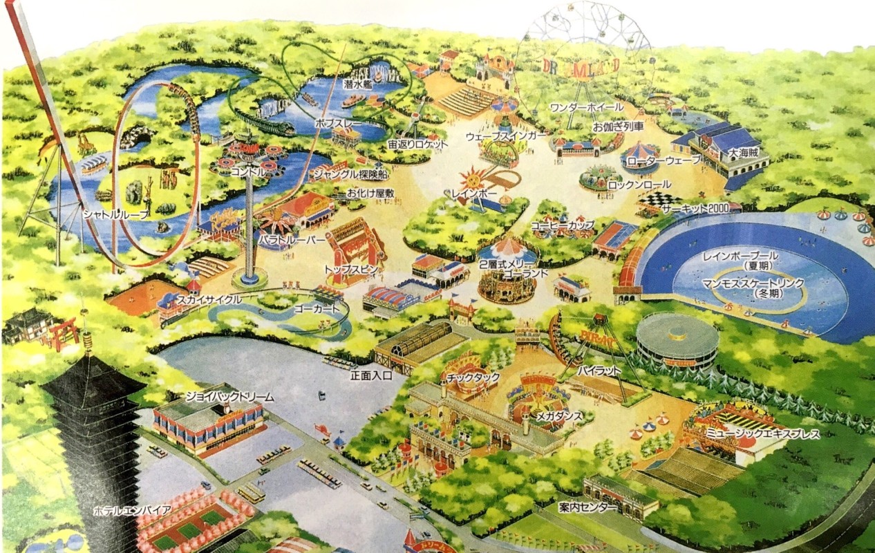 園内マップ - 手取フィッシュランド