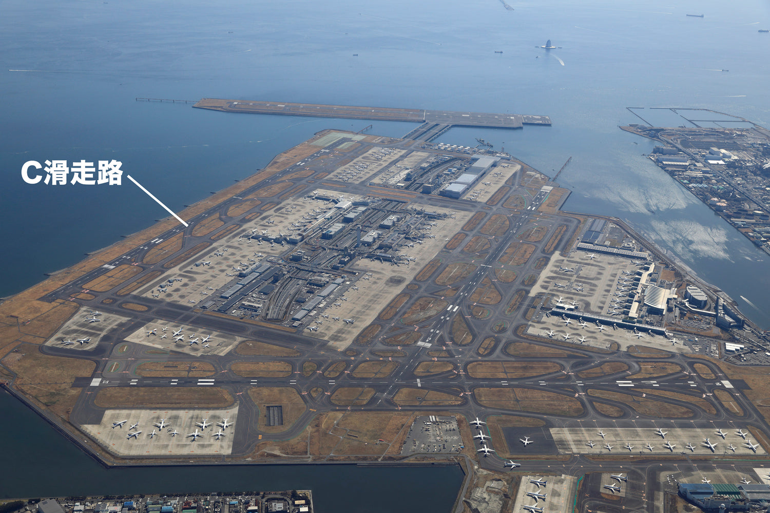 滑走路に横断歩道のある空港!! - Skyart JAPAN