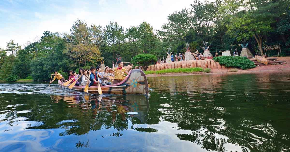 TDL 東京ディズニーランドの穴場アトラクション・ビーバーブラザーズのカヌー探検☆制限をクリアした4歳児の初体験レポかおりんごブログ