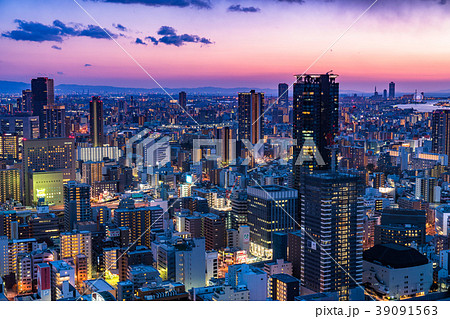 カンデオホテルズ大阪ザ・タワーからの眺め 夜景編大阪堂島浜タワー大阪 at Night ブログ