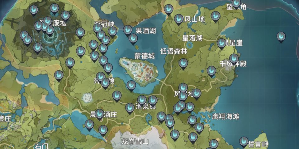 原神 マップナビ全体地図まとめ - ゲームウィズ